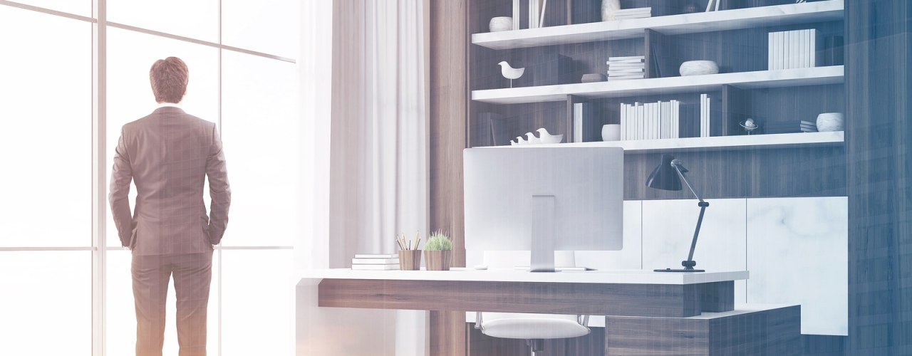 company CEO standing